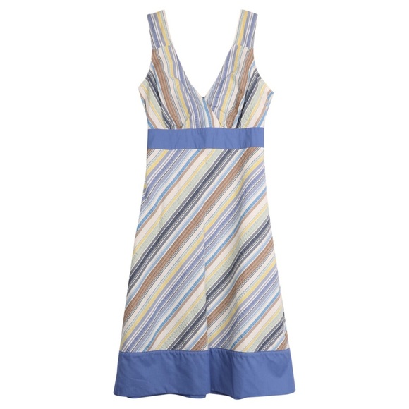 Patagonia Dresses & Skirts - Patagonia Netty Dress striped tank seersucker sundress women’s size 8